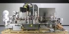 Used Weiler Labeling Systems (Sancoa) Model PRL-2000-S10 Rotary Pressure Sensitive Labeler. 10 Head unit designed to run front and back and wrap applications. Originally ran from 7 ml - 30 ml round b...