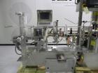 Used Weiler Labeling Systems (Sancoa) Model PRL-2000-S10 Rotary Pressure Sensitive Labeler. 10 Head unit designed to run front and back and wrap applications. Originally ran from 7 ml - 30 ml round b...