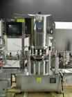Used Weiler Labeling Systems (Sancoa) Model PRL-2000-S10 Rotary Pressure Sensitive Labeler. 10 Head unit designed to run front and back and wrap applications. Originally ran from 7 ml - 30 ml round b...