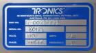 Used Tronics Series 3 Pressure Sensitive Wraparound Labeler