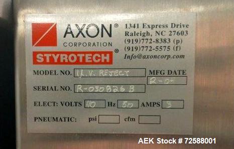 Used Axon 300SL High Speed Shrink Sleeve Labeling Line