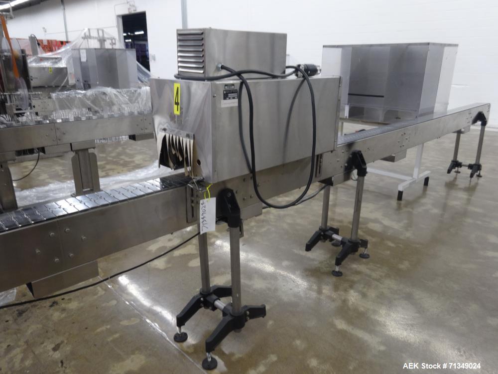 Used Axon Corporation EZ-36 Shrink Tunnel and Conveyor