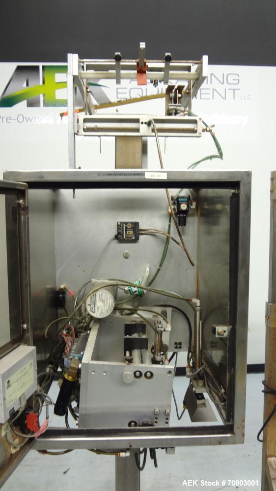 Used Axon "Styrotech" EZ-200 Sleeve Labeler or Tamper Evident Band Applicator, 