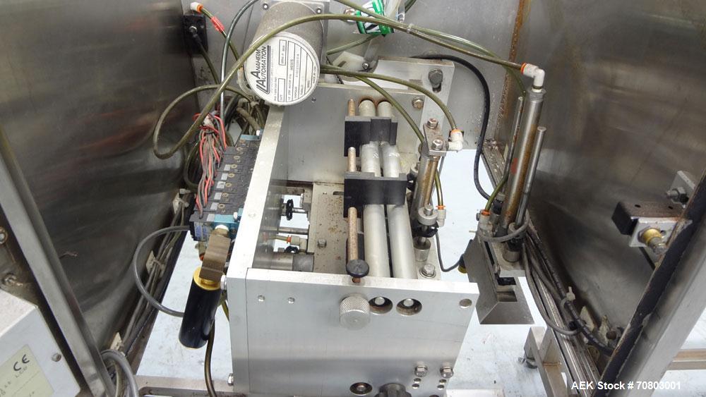 Used Axon "Styrotech" EZ-200 Sleeve Labeler or Tamper Evident Band Applicator, 