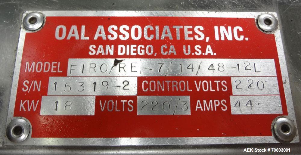 Used Axon "Styrotech" EZ-200 Sleeve Labeler or Tamper Evident Band Applicator, 