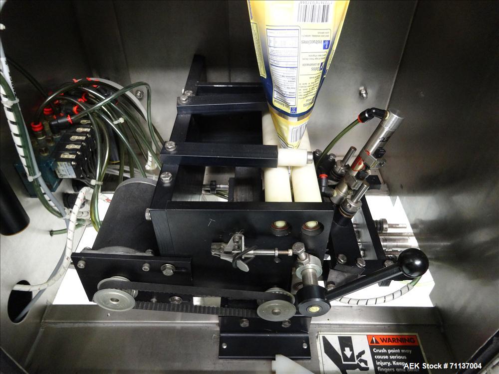 Used Axon "Styrotech" Model EZ-200 Sleeve Labeler or Tamper Evident Band Applic