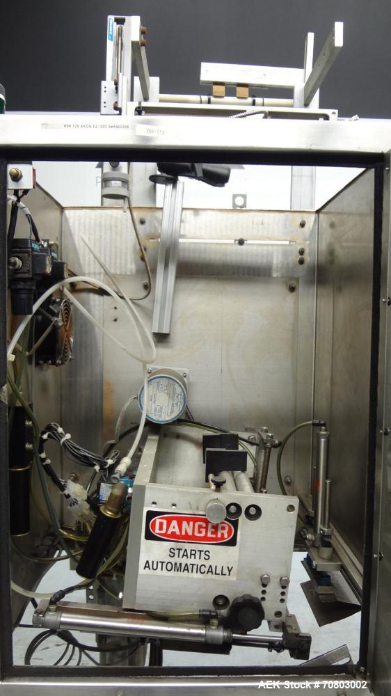 Used Axon EZ-300 Sleeve Labeler or Tamper Evident Band Applicator, EZ-300 Serie