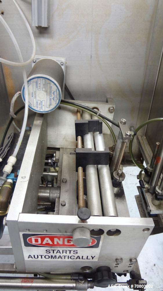 Used Axon EZ-300 Sleeve Labeler or Tamper Evident Band Applicator, EZ-300 Serie