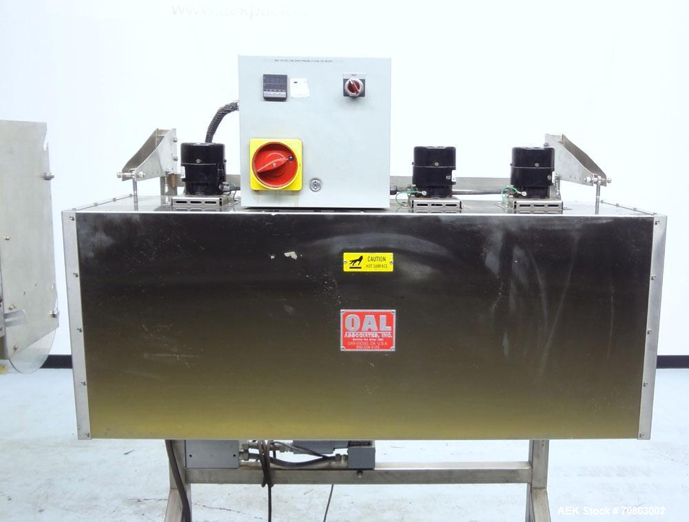 Used Axon EZ-300 Sleeve Labeler or Tamper Evident Band Applicator, EZ-300 Serie