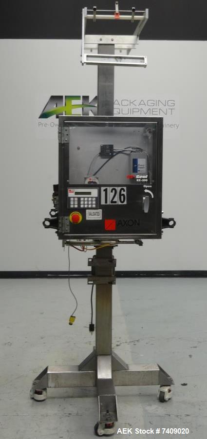 Axon EZ-300 Sleeve Labeler/Tamper Evident Band Applicator