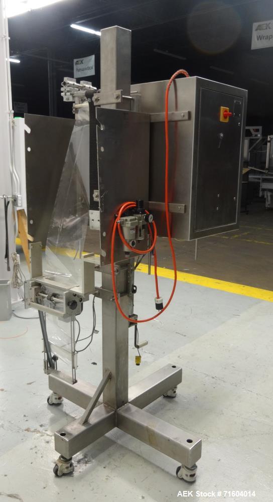 Used Axon EZ-200 Tamper Evident Band Applicator/Sleeve Labeler