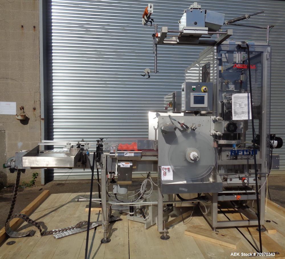 Used Accraply (Barry Wehmiller) Model RF150 High Speed Shrink Sleeve Labele
