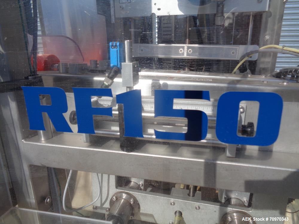 Used Accraply (Barry Wehmiller) Model RF150 High Speed Shrink Sleeve Labele
