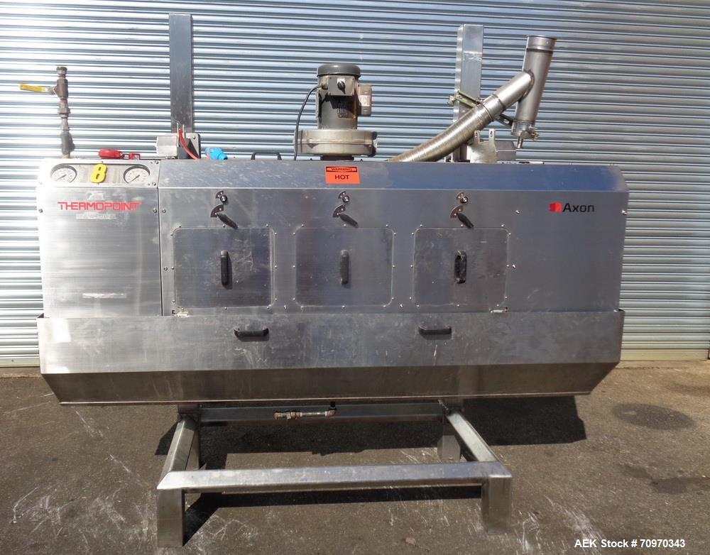 Used Accraply (Barry Wehmiller) Model RF150 High Speed Shrink Sleeve Labele