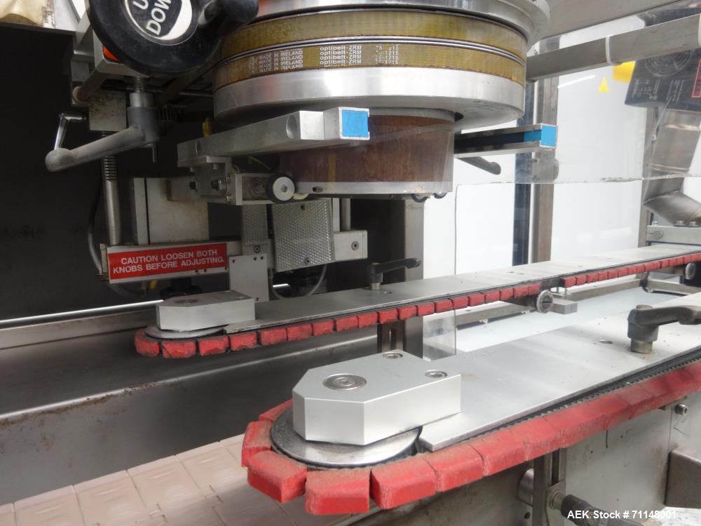 Used Fuji Seal Tamper Evident Shrink Sleeve Applicator & Tunnel