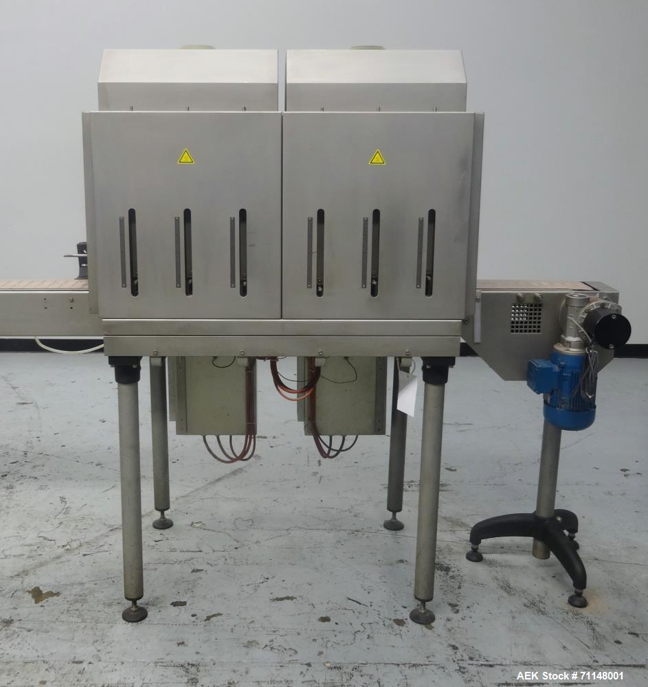 Used Fuji Seal Tamper Evident Shrink Sleeve Applicator & Tunnel