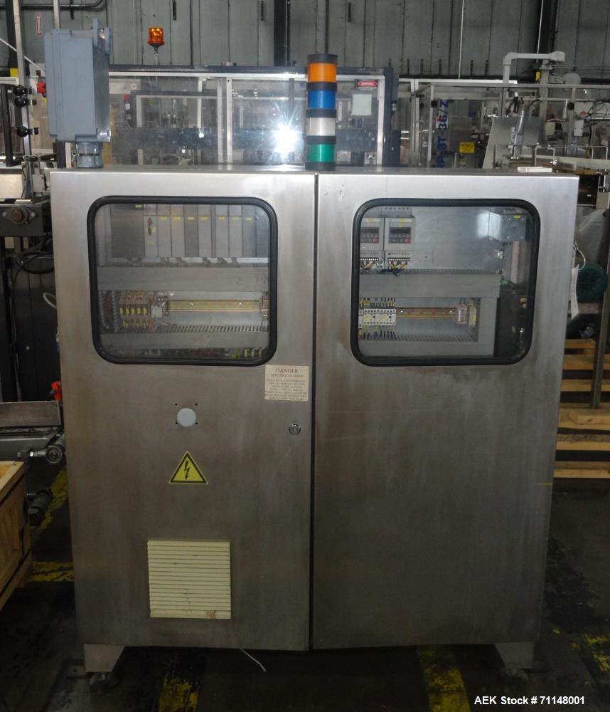 Used Fuji Seal Tamper Evident Shrink Sleeve Applicator & Tunnel