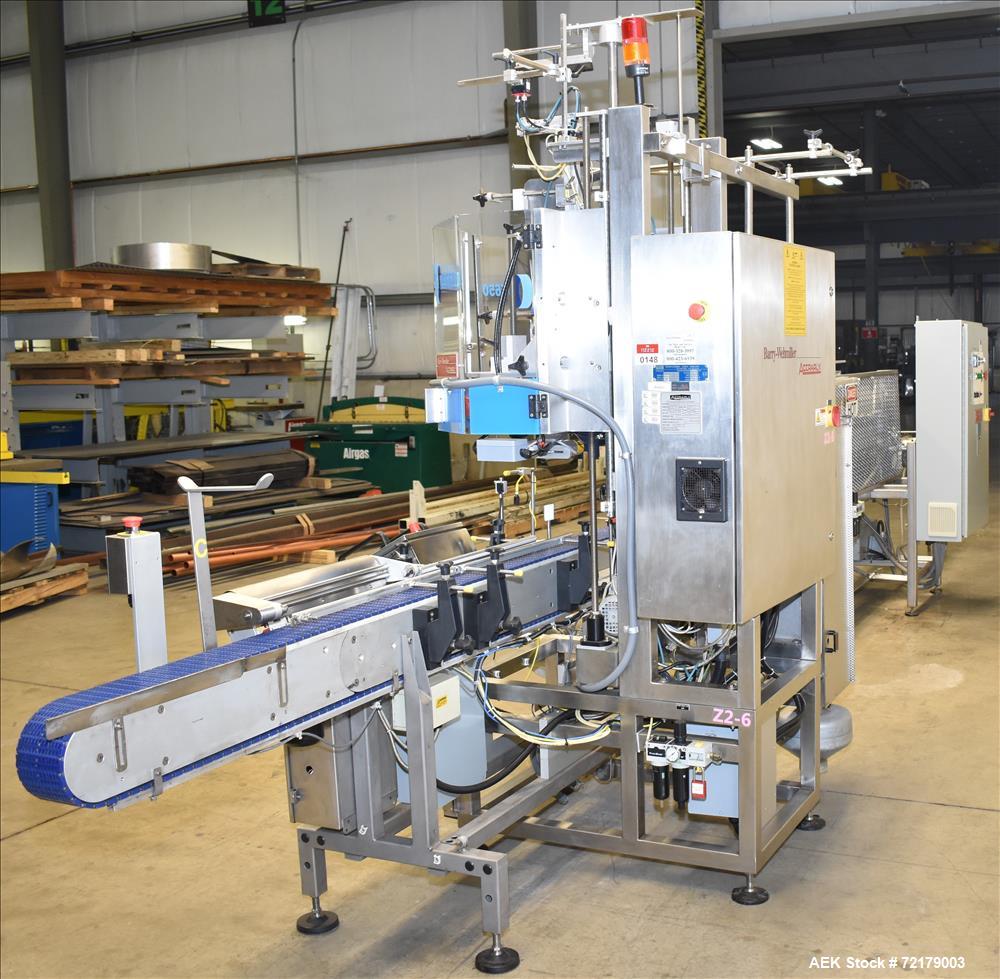 Used- Graham Packaging "Sleevit" Sleeve Labeler with Steam Shrink Tunnel