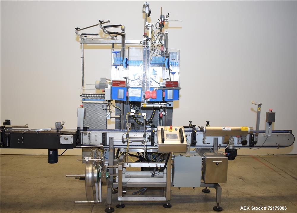 Used Graham Packaging "Sleevit" Sleeve Labeler with Steam Shrink Tunnel