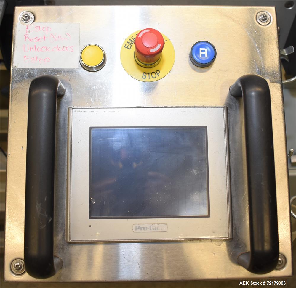Used Graham Packaging "Sleevit" Sleeve Labeler with Steam Shrink Tunnel