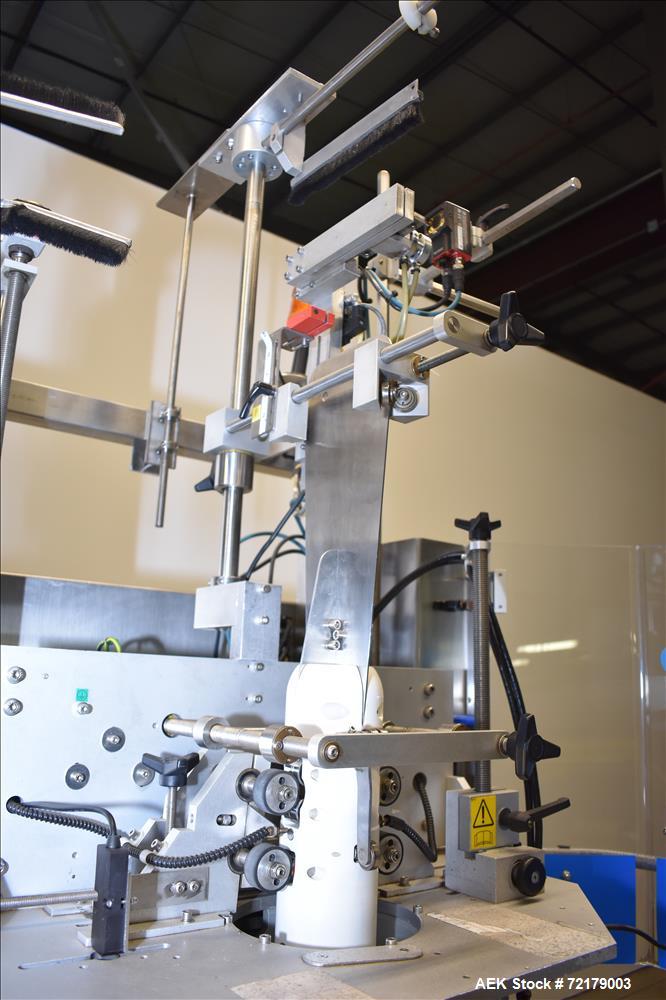Used Graham Packaging "Sleevit" Sleeve Labeler with Steam Shrink Tunnel
