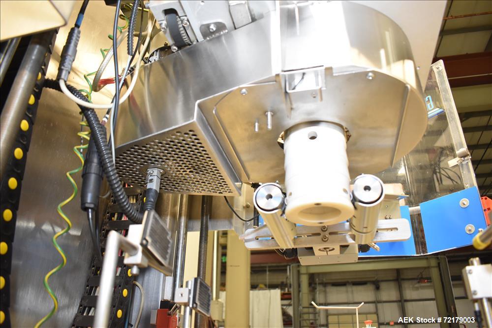 Used Graham Packaging "Sleevit" Sleeve Labeler with Steam Shrink Tunnel