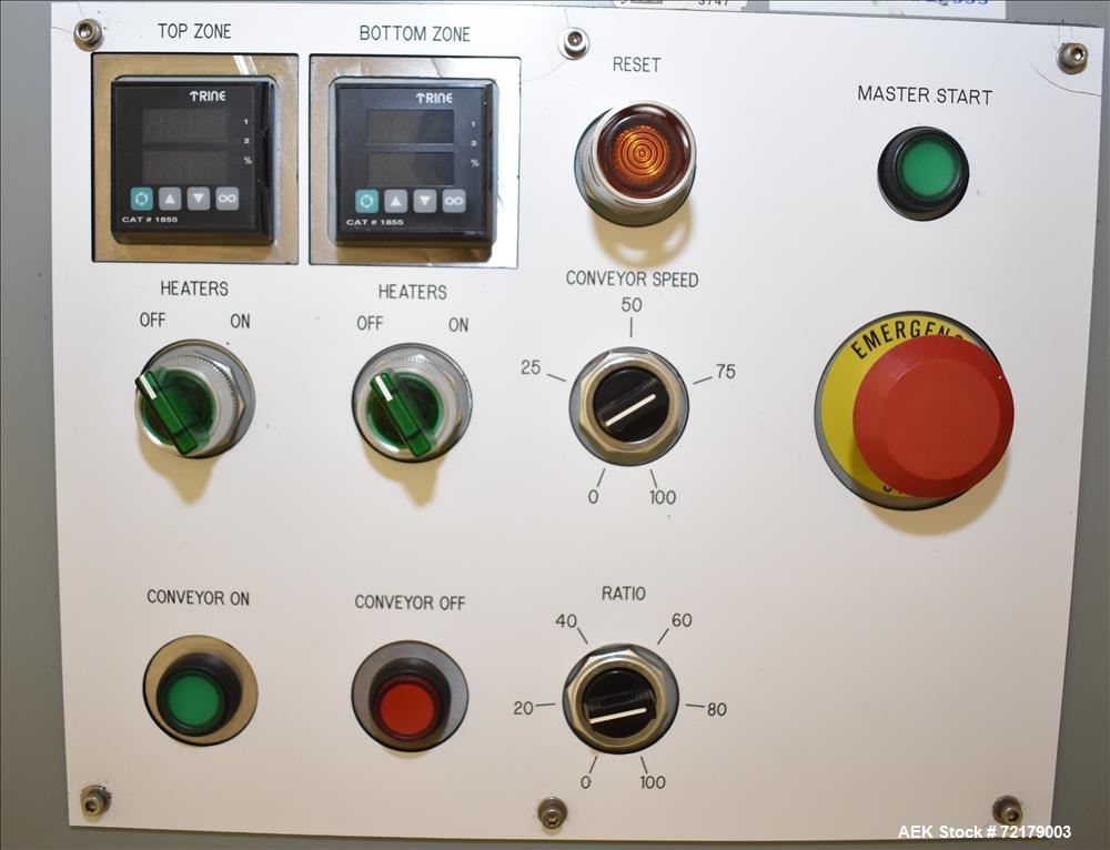 Used Graham Packaging "Sleevit" Sleeve Labeler with Steam Shrink Tunnel