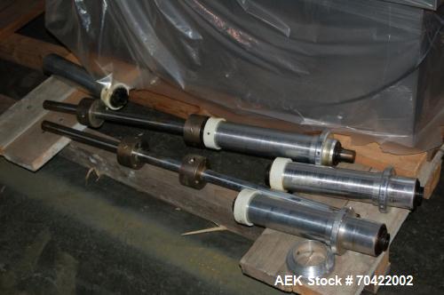 Used NAFM Model LX-350 Sleeving Unit, new 2008.  Includes (2) ES-200-A ovens, (2) OAL classic ovens, unwind and spare parts.  Elec:  3/50/60/480V.