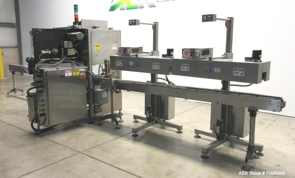 Used PDC Model 75-ERT Tamper Evident Neck Bander or Shrink Sleeve Labeler