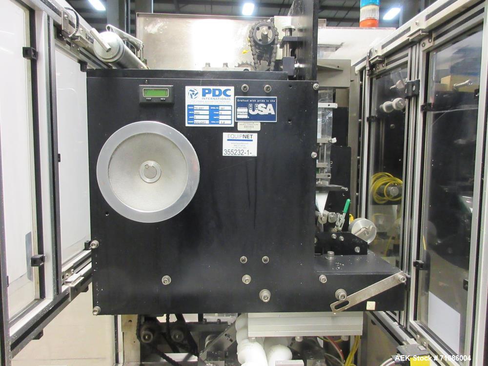 Used PDC Model 75-ERT Tamper Evident Neck Bander or Shrink Sleeve Labeler