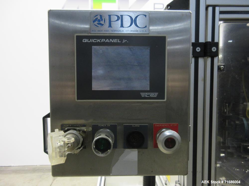 Used PDC Model 75-ERT Tamper Evident Neck Bander or Shrink Sleeve Labeler