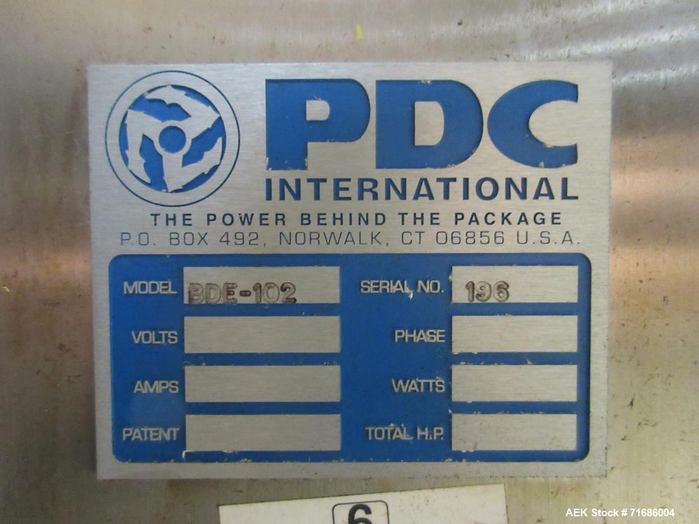 Used- PDC Model 75-ERT Shrink Sleeve Labeler
