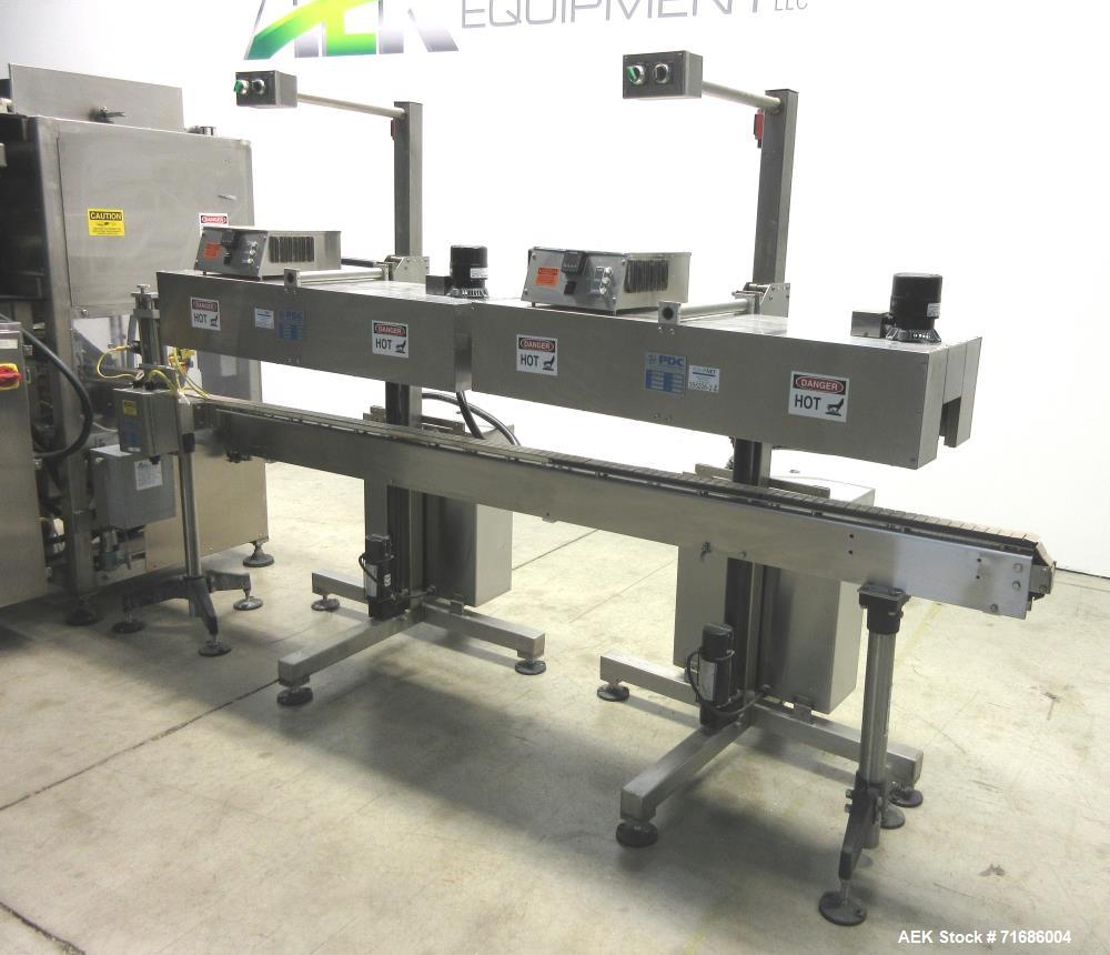 Used PDC Model 75-ERT Tamper Evident Neck Bander or Shrink Sleeve Labeler
