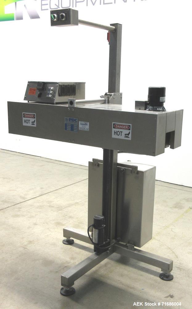 Used- PDC Model 75-ERT Tamper Evident Neck Bander or Shrink Sleeve Labeler