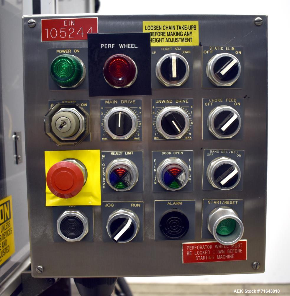 Used PDC Model 75-M2 Shrink Sleever/Tamper Evident Neck Bander