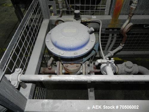 Used PDC Model HC High Speed 16 Station Rotary Stretch/Shrink Labeler. With steam tunnel, capable of speeds up to 600 BPM. Uses a clamp draw down technology method of application. Sleeve range: diame...