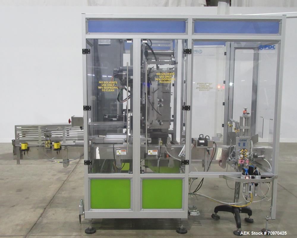 Used PDC R250-TS-AS Shrink Sleeve Labeler with Heat Tunnel – Up to 250 CPM