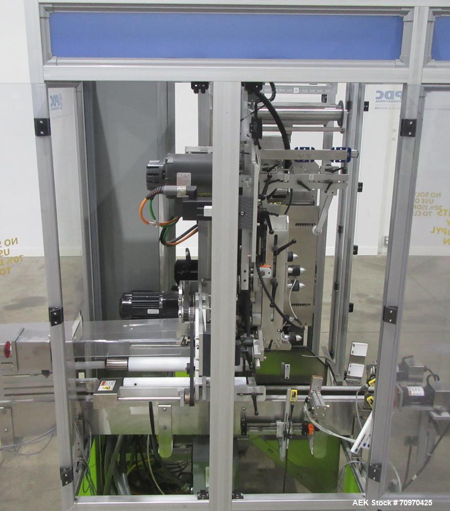 Used PDC R250-TS-AS Shrink Sleeve Labeler with Heat Tunnel – Up to 250 CPM