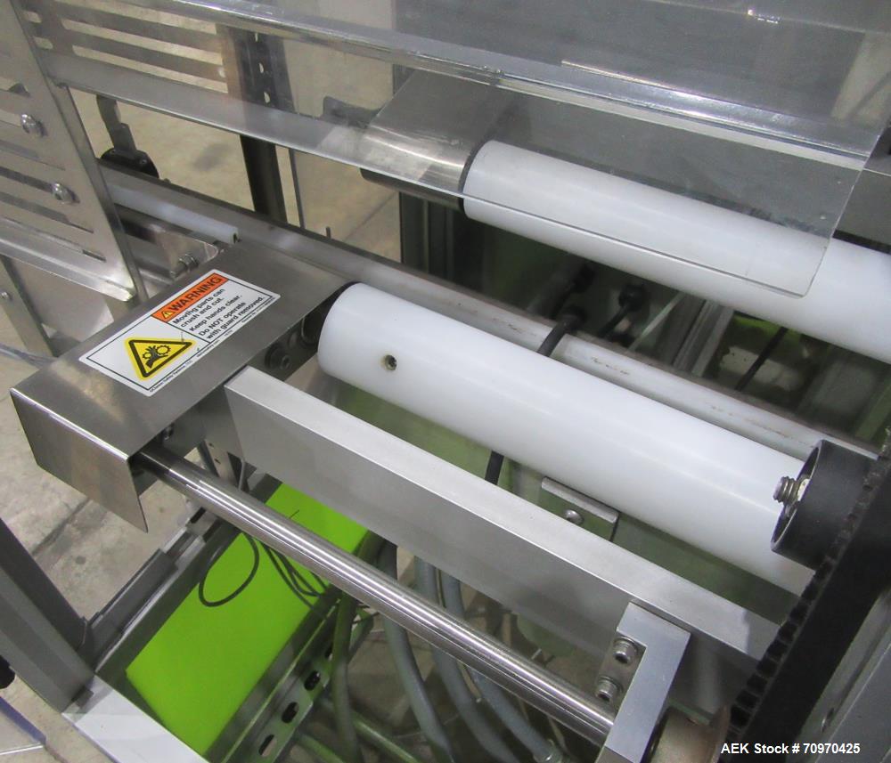 Used PDC R250-TS-AS Shrink Sleeve Labeler with Heat Tunnel – Up to 250 CPM