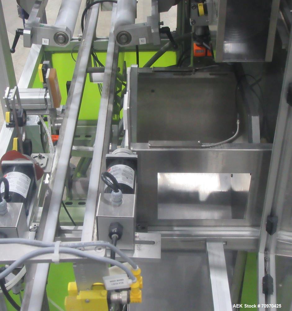 Used PDC R250-TS-AS Shrink Sleeve Labeler with Heat Tunnel – Up to 250 CPM