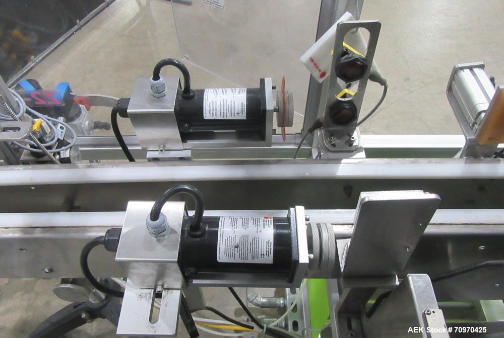 Used PDC R250-TS-AS Shrink Sleeve Labeler with Heat Tunnel – Up to 250 CPM