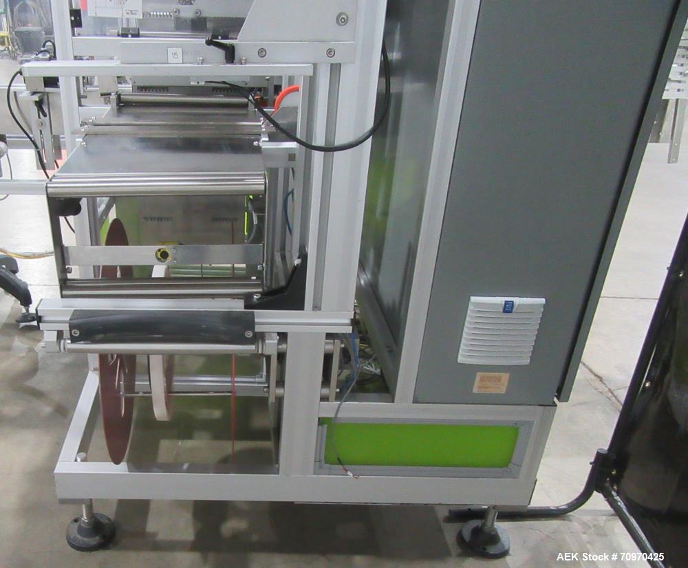Used PDC R250-TS-AS Shrink Sleeve Labeler with Heat Tunnel – Up to 250 CPM