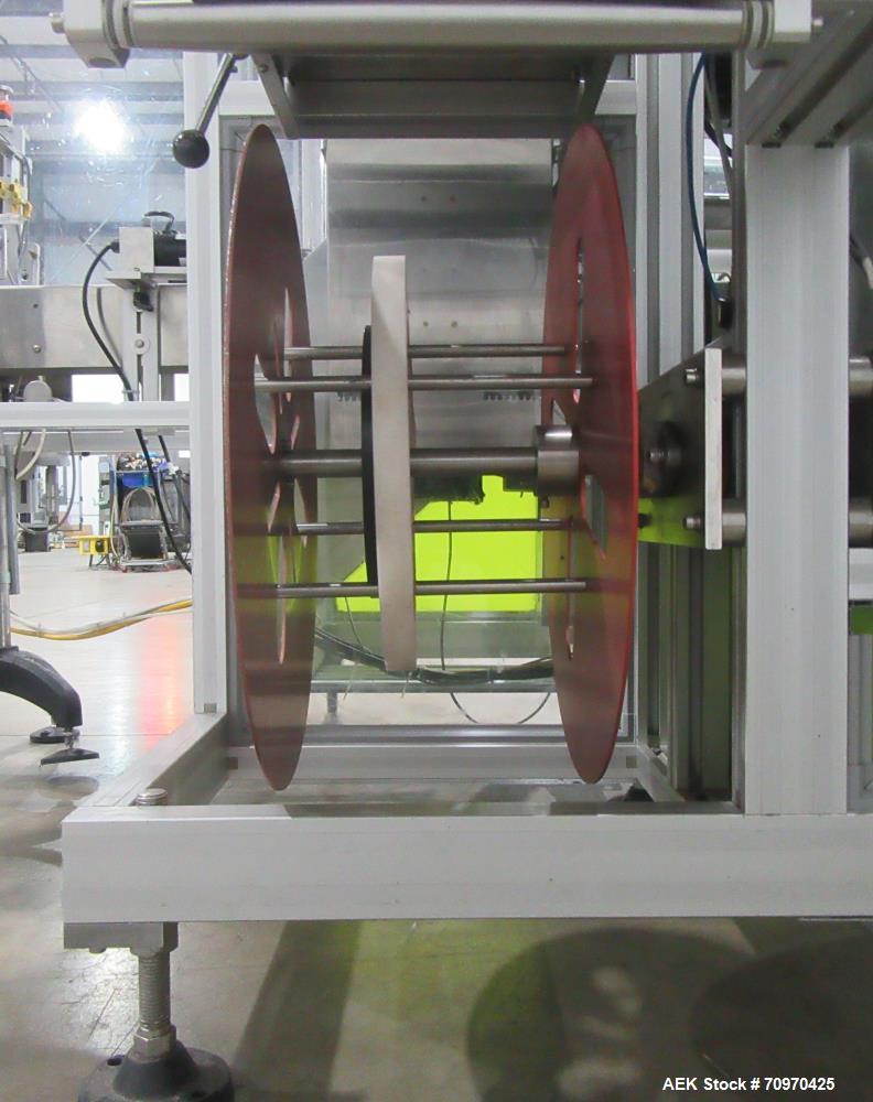 Used PDC R250-TS-AS Shrink Sleeve Labeler with Heat Tunnel – Up to 250 CPM