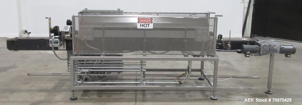 Used PDC R250-TS-AS Shrink Sleeve Labeler with Heat Tunnel – Up to 250 CPM
