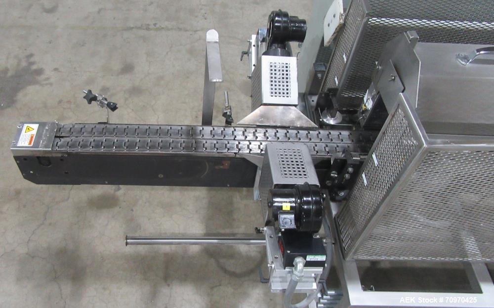 Used PDC R250-TS-AS Shrink Sleeve Labeler with Heat Tunnel – Up to 250 CPM
