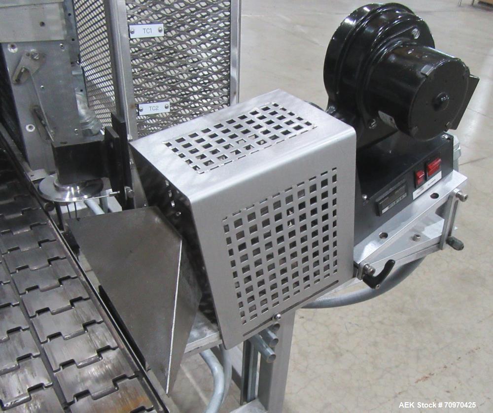Used PDC R250-TS-AS Shrink Sleeve Labeler with Heat Tunnel – Up to 250 CPM