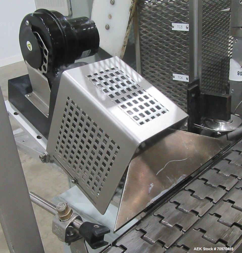 Used PDC R250-TS-AS Shrink Sleeve Labeler with Heat Tunnel – Up to 250 CPM