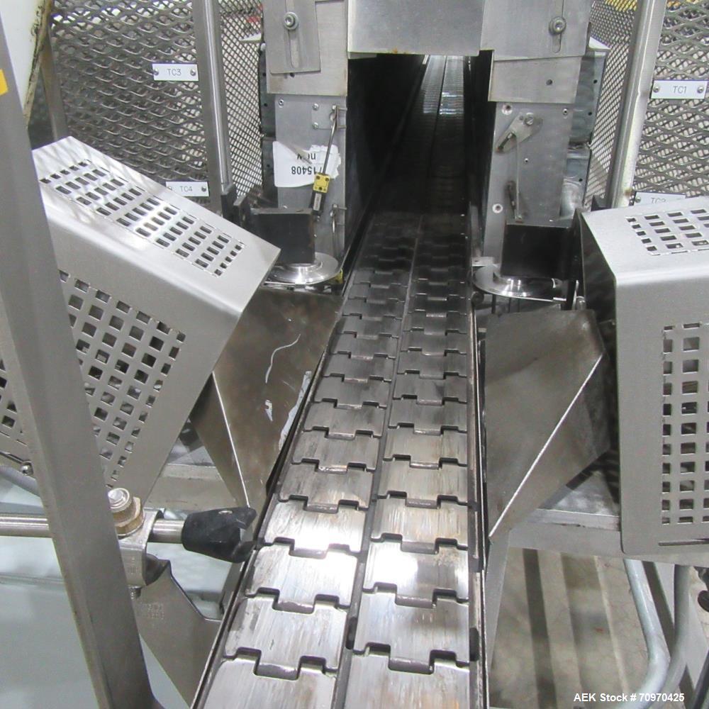 Used PDC R250-TS-AS Shrink Sleeve Labeler with Heat Tunnel – Up to 250 CPM