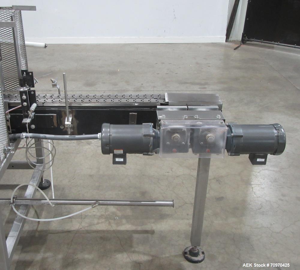 Used PDC R250-TS-AS Shrink Sleeve Labeler with Heat Tunnel – Up to 250 CPM