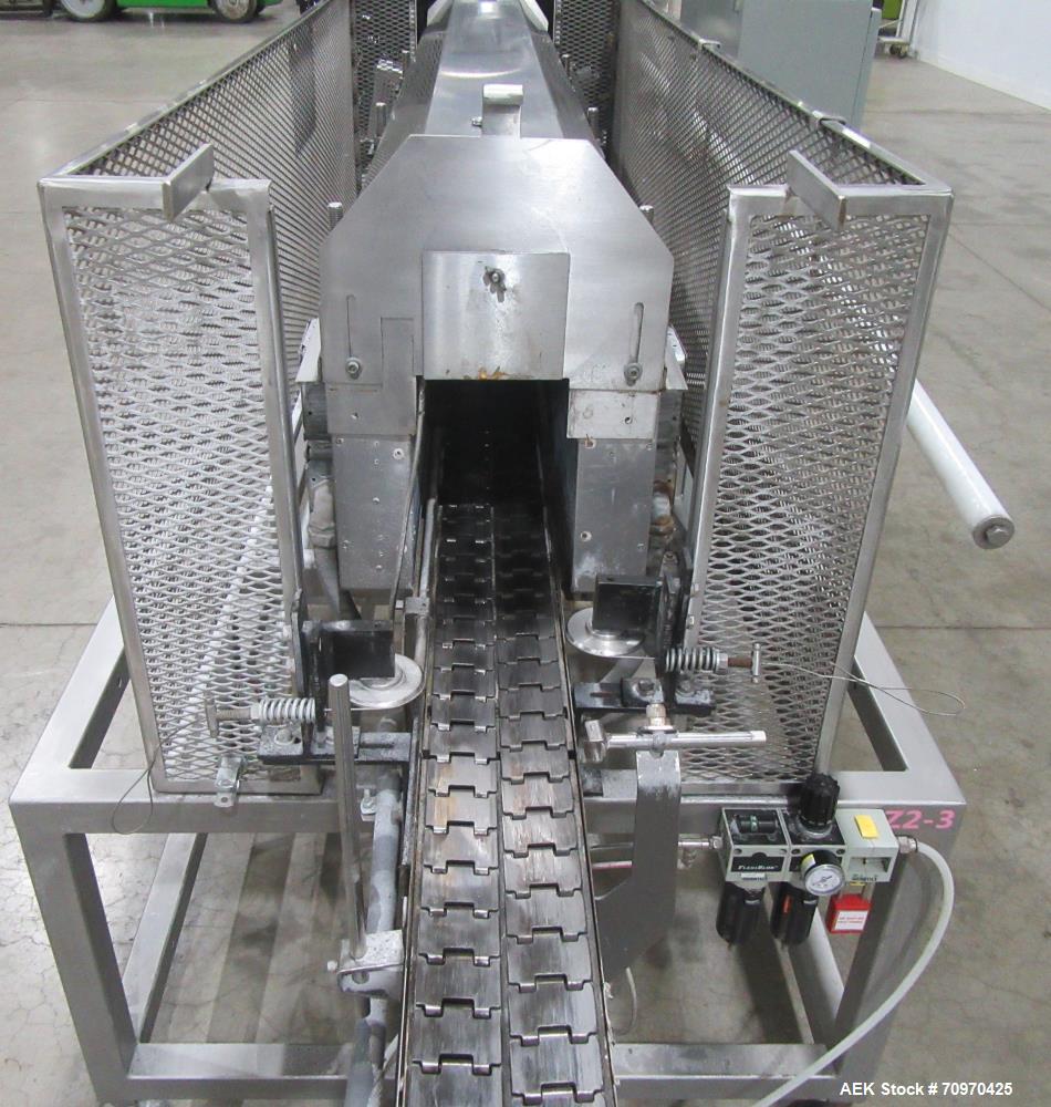Used PDC R250-TS-AS Shrink Sleeve Labeler with Heat Tunnel – Up to 250 CPM